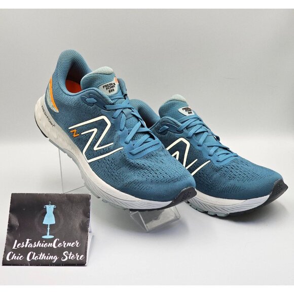 New Balance Men's Blue White Fresh Foam 880 V11 Running Athetic Shoes Sz 10 2651 - Picture 4 of 16